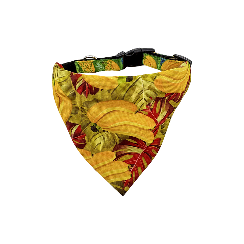 Hundehalsbandana og matchende Scrunchie-sett Justerbar